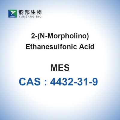 บัฟเฟอร์ MES CAS 4432-31-9 บัฟเฟอร์ทางชีวภาพของกรด 4-Morpholineethanesulfonic