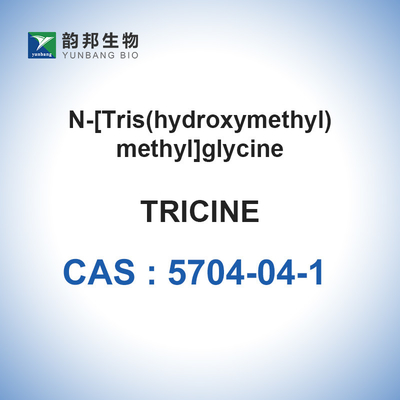 CAS 5704-04-1 วัตถุดิบเครื่องสำอาง Tricine N-[Tris(Hydroxymethyl)Methyl]Glycine