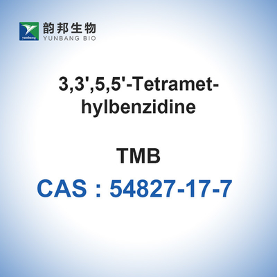 CAS 54827-17-7 รีเอเจนต์สำหรับการวินิจฉัยในหลอดทดลองที่ผ่านการกลั่นในหลอดทดลอง TMB 3,3′,5,5′-Tetramethylbenzidine