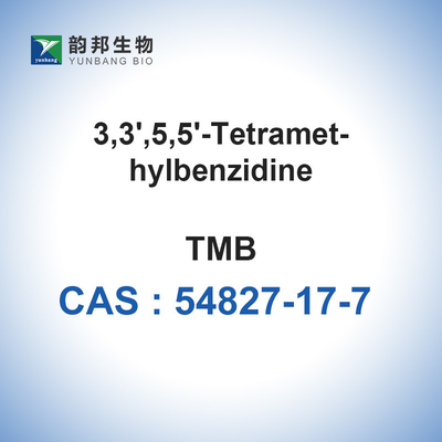 TMB CAS 54827-17-7 น้ำยาตรวจวินิจฉัยในหลอดทดลองที่ผ่านการกลั่น 3,3′,5,5′-Tetramethylbenzidine