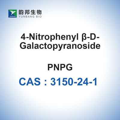 PNPG 4-Nitrophenyl-Beta-D-Galactopyranoside CAS 3150-24-1 ความบริสุทธิ์ 99%