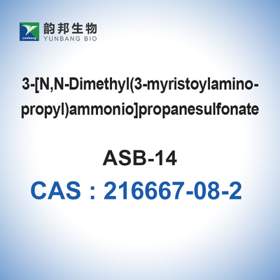CAS 216667-08-2 ชีวเคมีรีเอเจนต์ ASB-14 3-[N,N-Dimethyl(3-myristoylaminopropyl)แอมโมนิโอ]โพรเพนซัลโฟเนต
