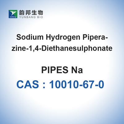 CAS 10010-67-0 PIPES เกลือโซเดียม รีเอเจนต์ทางชีวเคมี ไบโอรีเอเจนต์โมโนโซเดียม