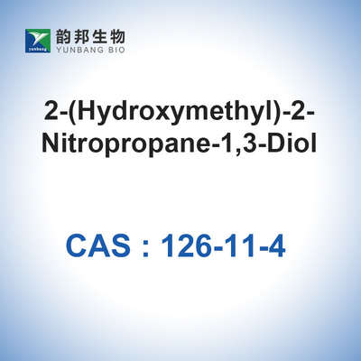 CAS 126-11-4 ทริส (ไฮดรอกซีเมทิล) ไนโตรมีเทน 98% บัฟเฟอร์ชีวภาพฆ่าเชื้อ