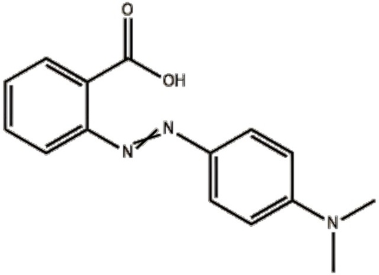 เกลือโซเดียมสีแดงเมธีล CAS 493-52-7 ACS Reagent สีคริสตัล