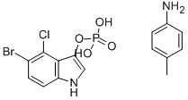CAS 6578-06-9 5-Bromo-4-chloro-3-indolyl phosphate p-toluidine salt,BCIP P-toluidine salt, X-phosphate p-toluidine salt สารสับสนุนการรักษาโรค
