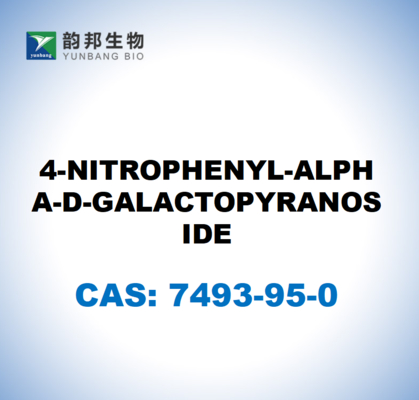 CAS 7493-95-0 4-ไนโตรฟีนิล-แอลฟา-ดี-กาแลกโตไพราโนไซด์