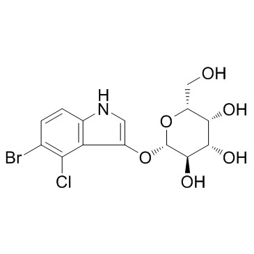 CAS 7240-90-6 5-บรอโม-4-คลอโร-3-อินโดลิล-เบต้า-ดี-กาlakโตไซด์ X-GAL