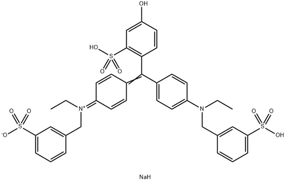 FCF สีเขียวด่วน CAS NO 2353-45-9 เนื้อหาสารสี ≥ 85%