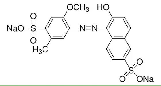 CAS NO 25956-17-6 Allura สีแดง AC ขนาดผง 80%