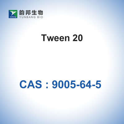 CAS 9005-64-5 Tween 20 Polysorbate 20 ของเหลวเคมีภัณฑ์อุตสาหกรรมละเอียด