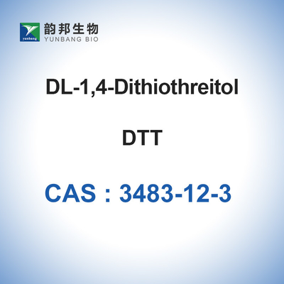 DTT CAS 3483-12-3 DL-Dithiothreitol ผงรีเอเจนต์ทางชีวเคมี