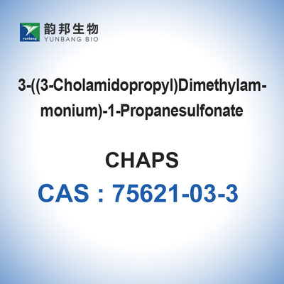 CAS 75621-03-3 CHAPS บัฟเฟอร์ทางชีวภาพ 3-[(3-โชลามิโดโพรพิล)ไดเมทิลแอมโมนิโอ]-1-โพรเพนซัลโฟเนต ไฮเดรต