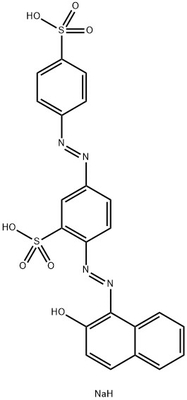 คุณภาพสูง Cas 4196-99-0 เนื้อหาสารสี Ponceau Bs 60%