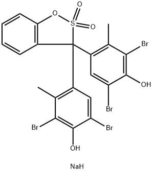 CAS 62625-32-5 Bromocresol สีเขียว เกลือนาเดียม ACS Reagent เนื้อหาสี 90%