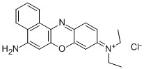 CAS 2381-85-3 คลอริดน้ําเงินไนล์ ความละลายสูงในเอธานอล EINECS NO 219-181-4