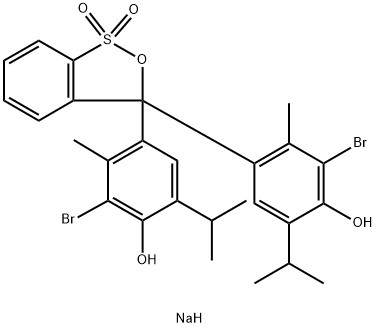 CAS 34722-90-2 3′,3′′-dibromothymolsulfonephthalein เกลือนาเดียม, Bromothymol blue sodium salt BTB