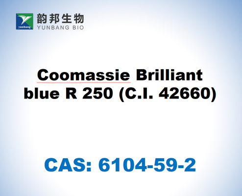 CAS 6104-59-2 สีน้ําเงินกรด 83 สีน้ําเงิน Coomassie สีน้ําเงินสดใส R 250 (C.I. 42660)