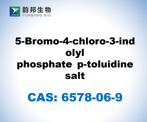 CAS 6578-06-9 5-Bromo-4-chloro-3-indolyl phosphate p-toluidine salt,BCIP P-toluidine salt, X-phosphate p-toluidine salt สารสับสนุนการรักษาโรค