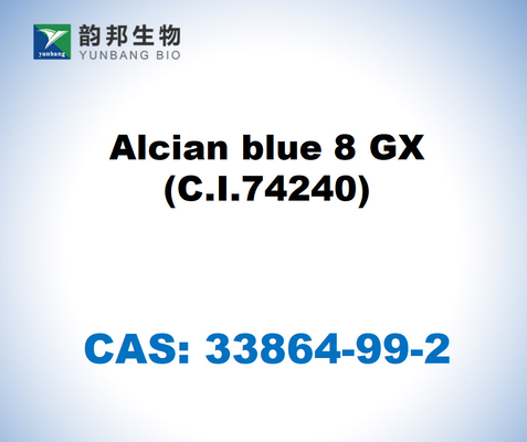 CAS 33864-99-2 สีฟ้า Alcian 8 GX (C.I.74240)